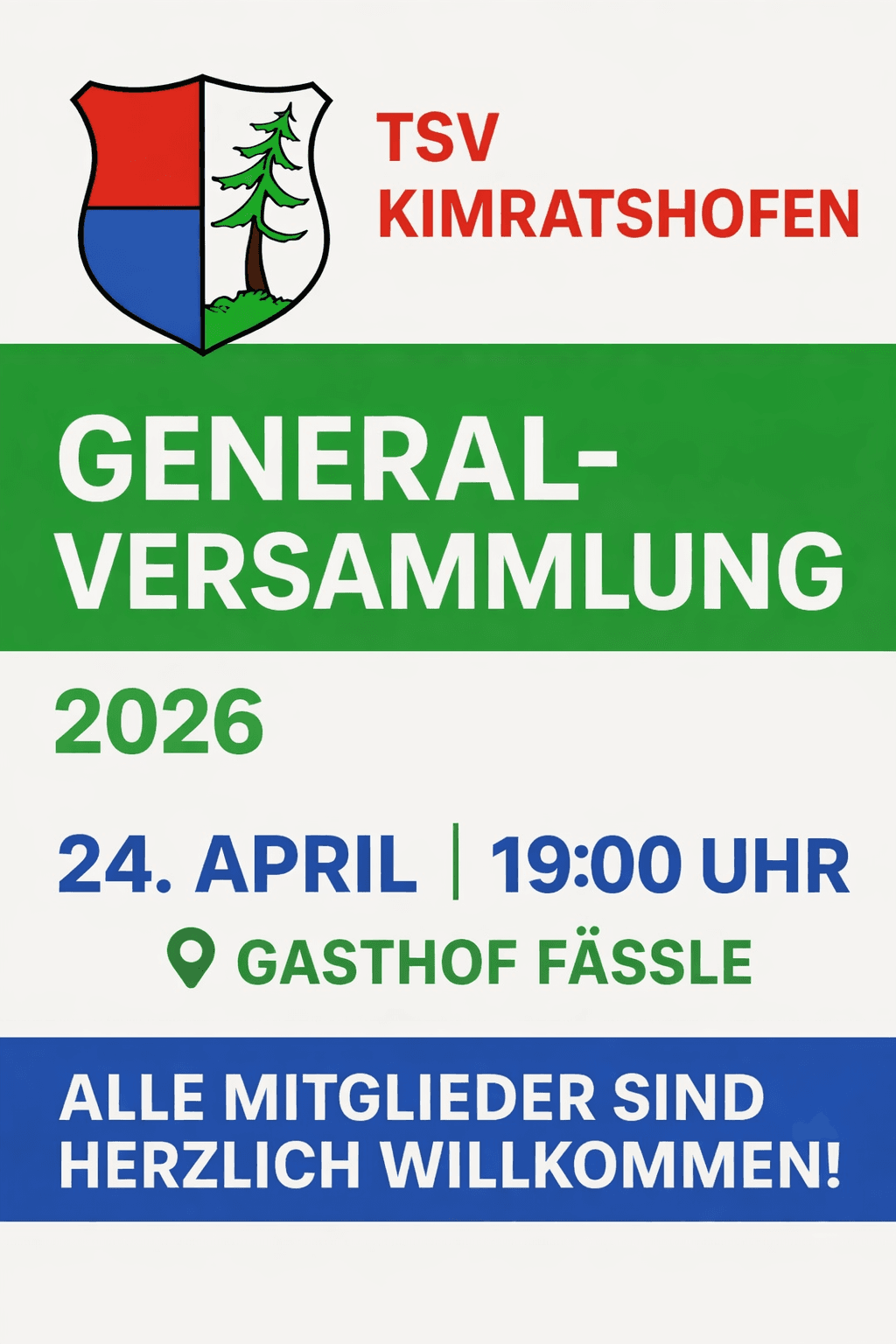 Generalversammlung 2026