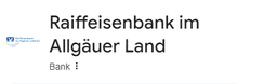 Raiffeisenbank im Allgäuerland
