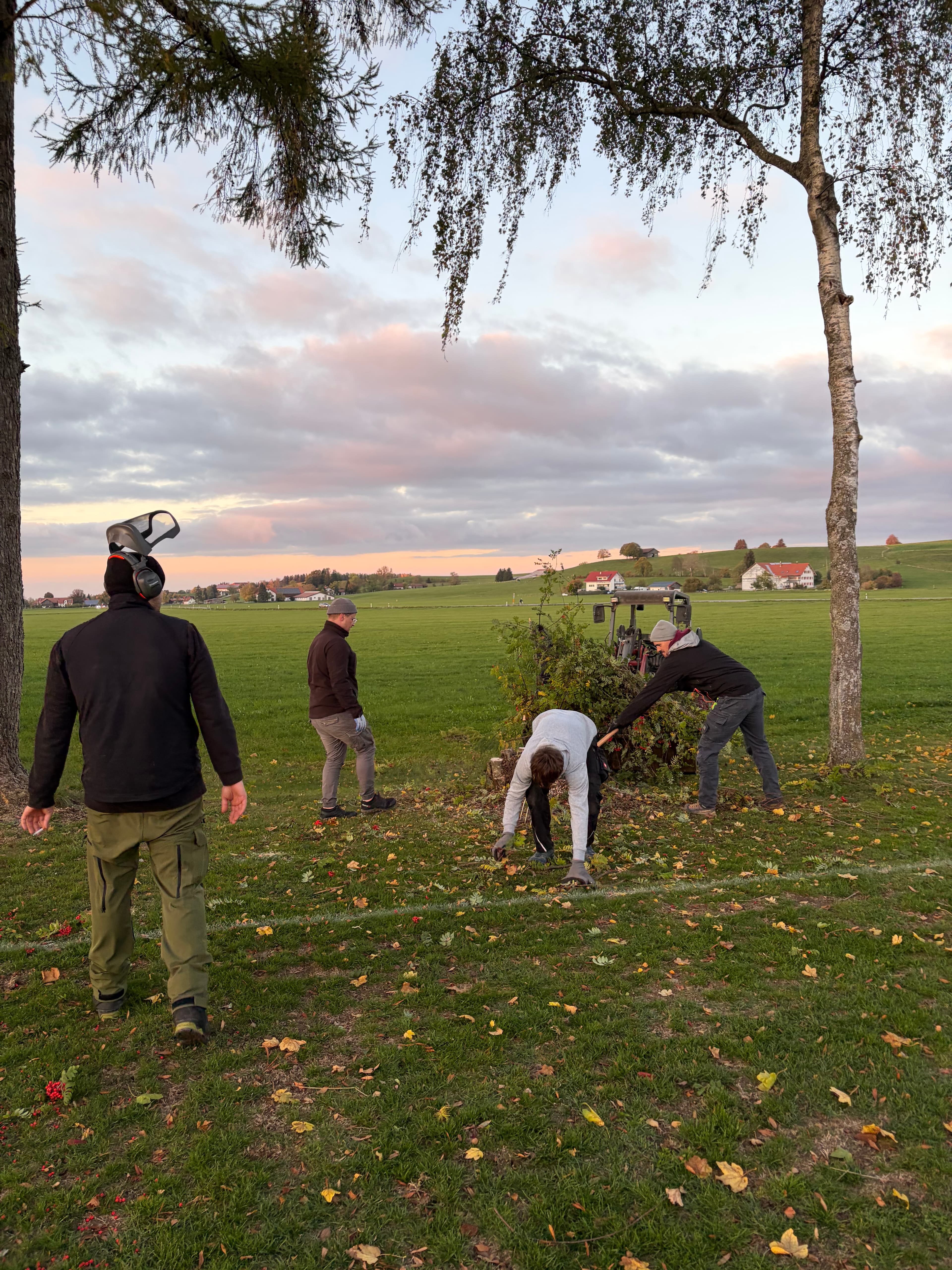 🍂 Der Sportplatz ist fit für den Winter! ⚽